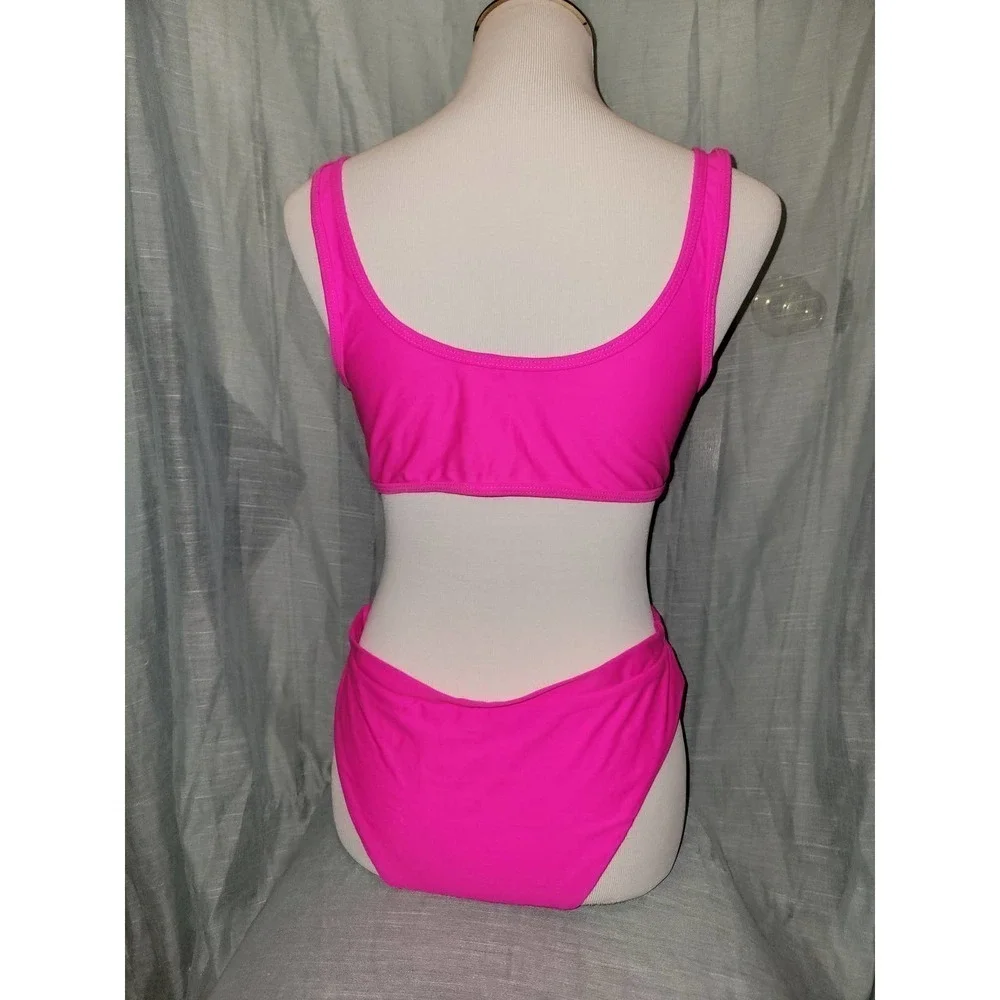 NWOT Bikini xl hot pink
